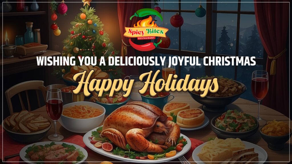 Celebrate the Holiday Season at Spicy Bites, Mountain House