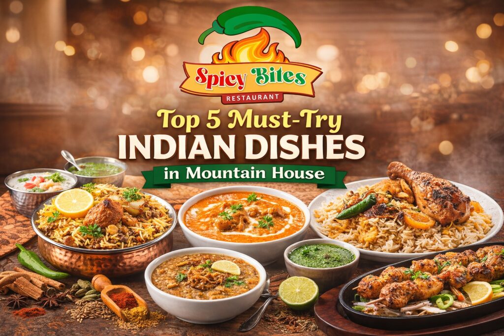 Top 5 Must-Try Indian Dishes in Mountain House