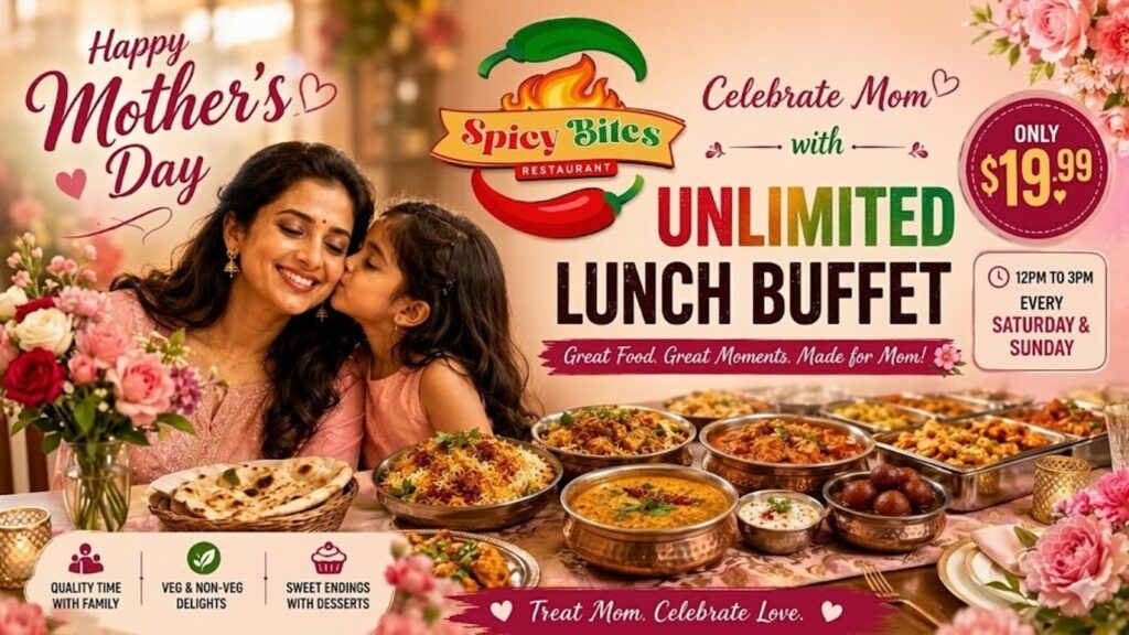 This Mother’s Day, Give Mom a Break… and a Buffet She’ll Love