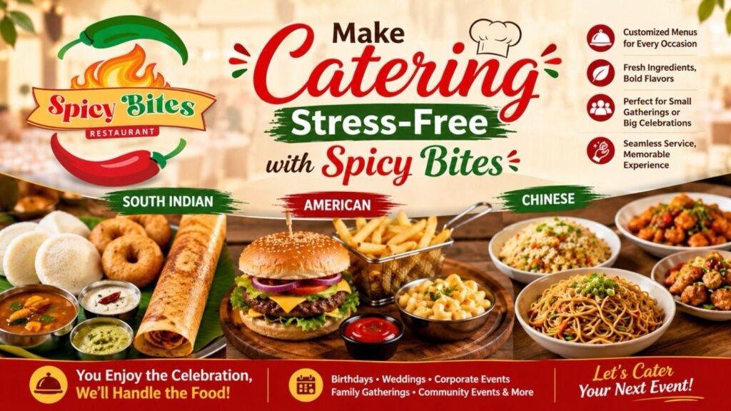 Make Catering Stress-Free with Spicy Bites